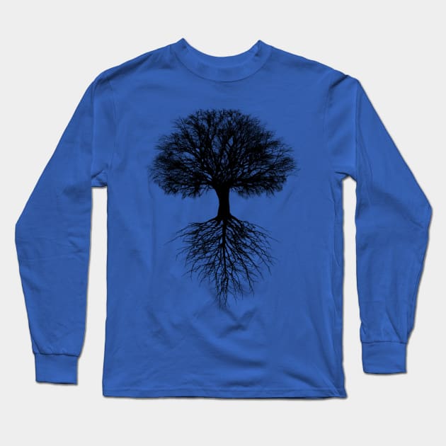 Tree of Life Long Sleeve T-Shirt by wanungara